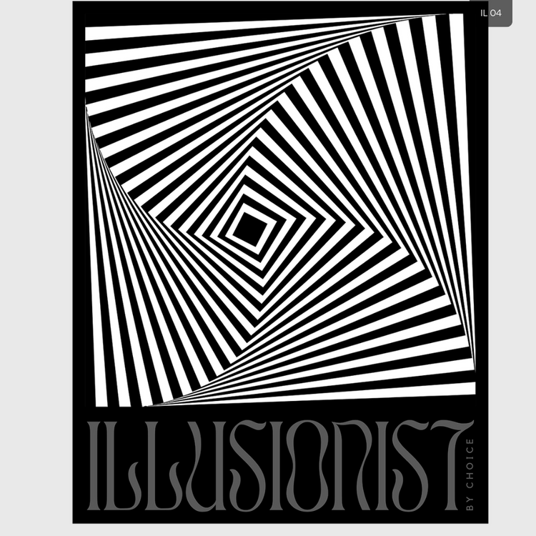 Twist of Perception: The Illusion Series Tees