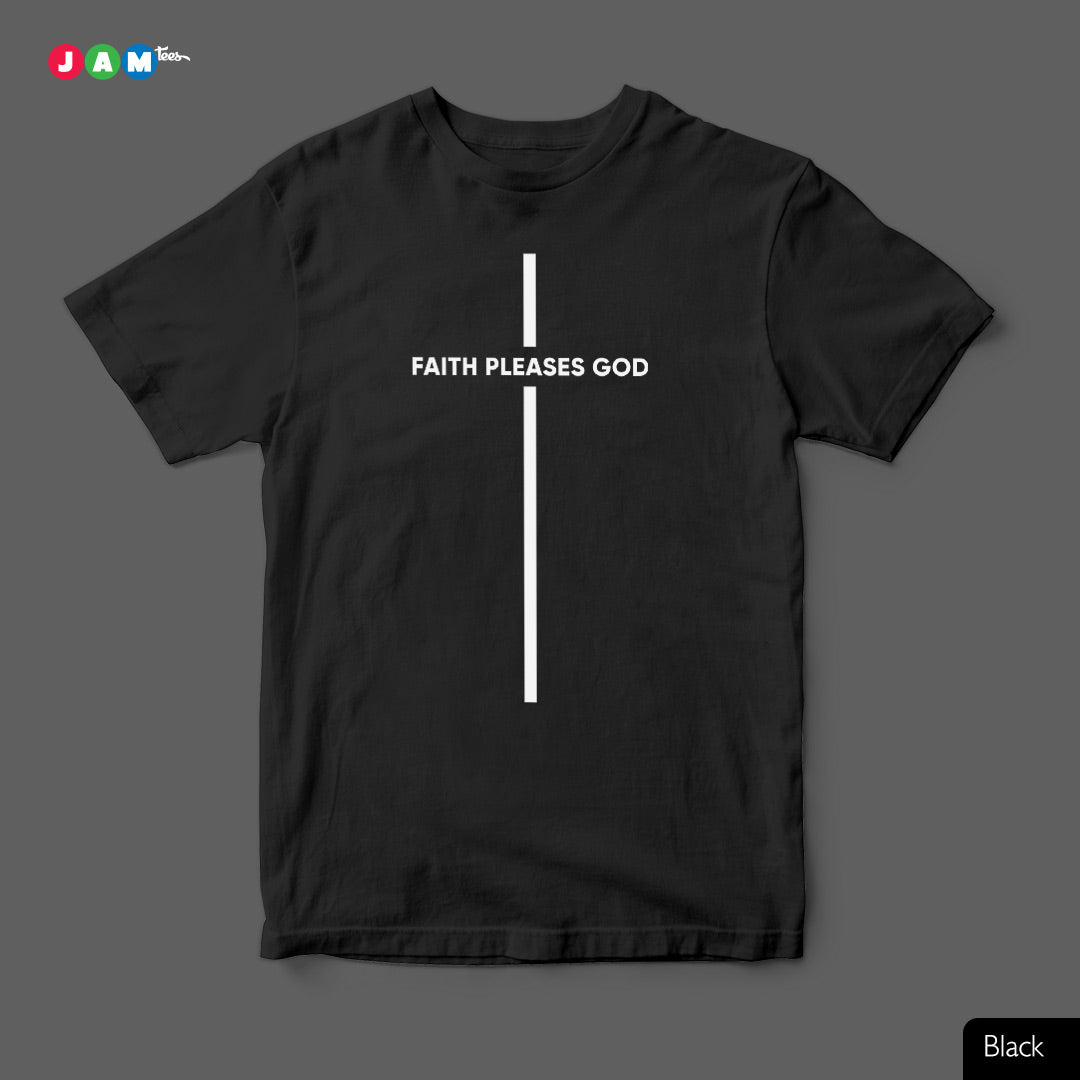 JAMtees Black Minimalistic Typography T-shirt