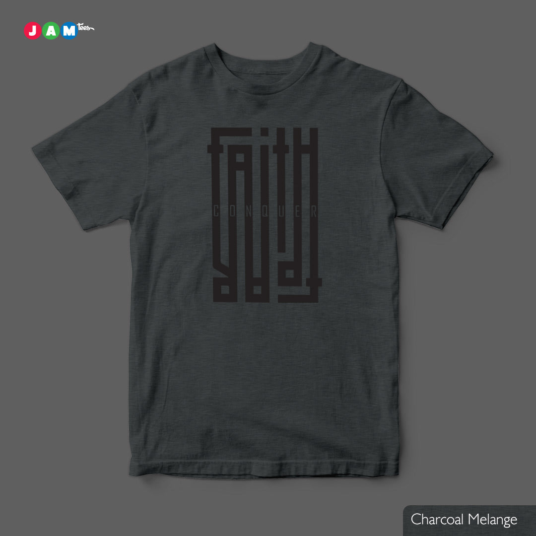 Faith over Fear - Fusion Typographic T-shirt
