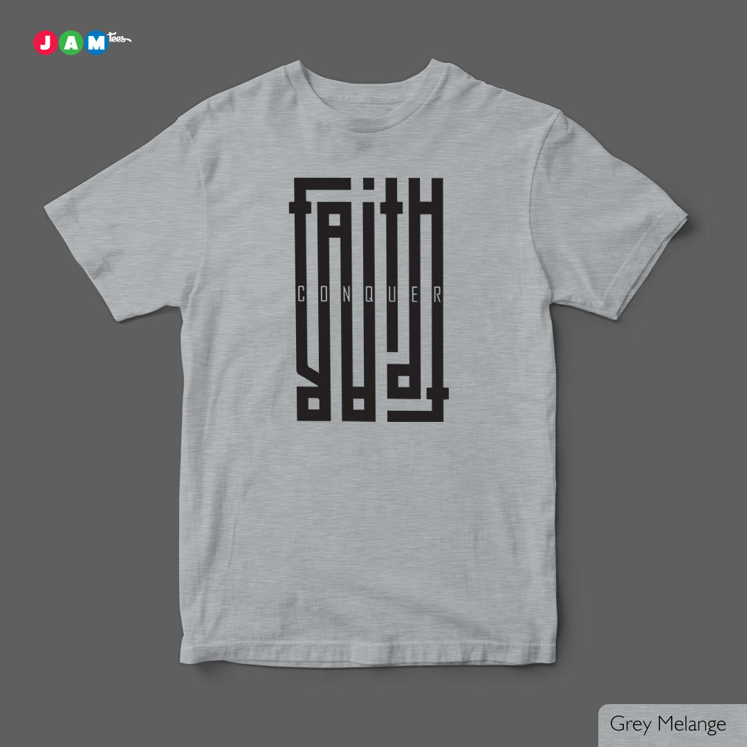 Faith over Fear - Fusion Typographic T-shirt