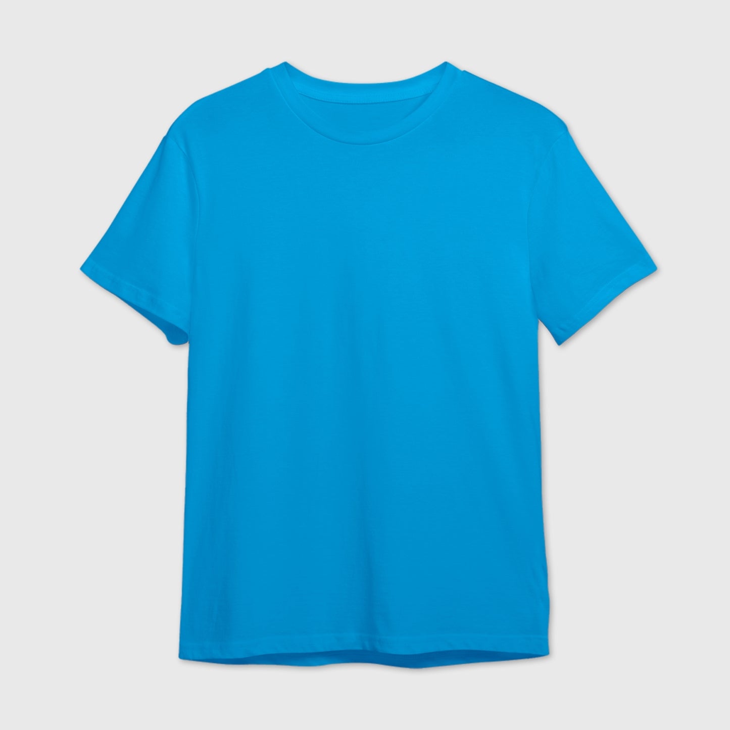 Mint Blue Plain T-shirt