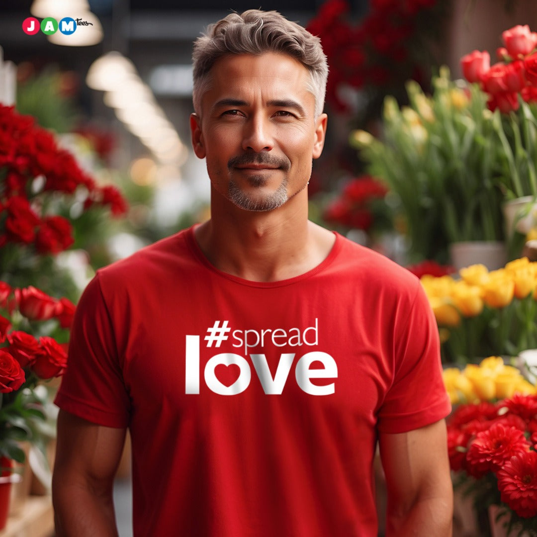 Supercool Red & White T-shirt from JAMtees