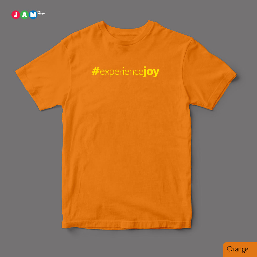 JAMtees: #Experience Joy Red T-Shirt Original