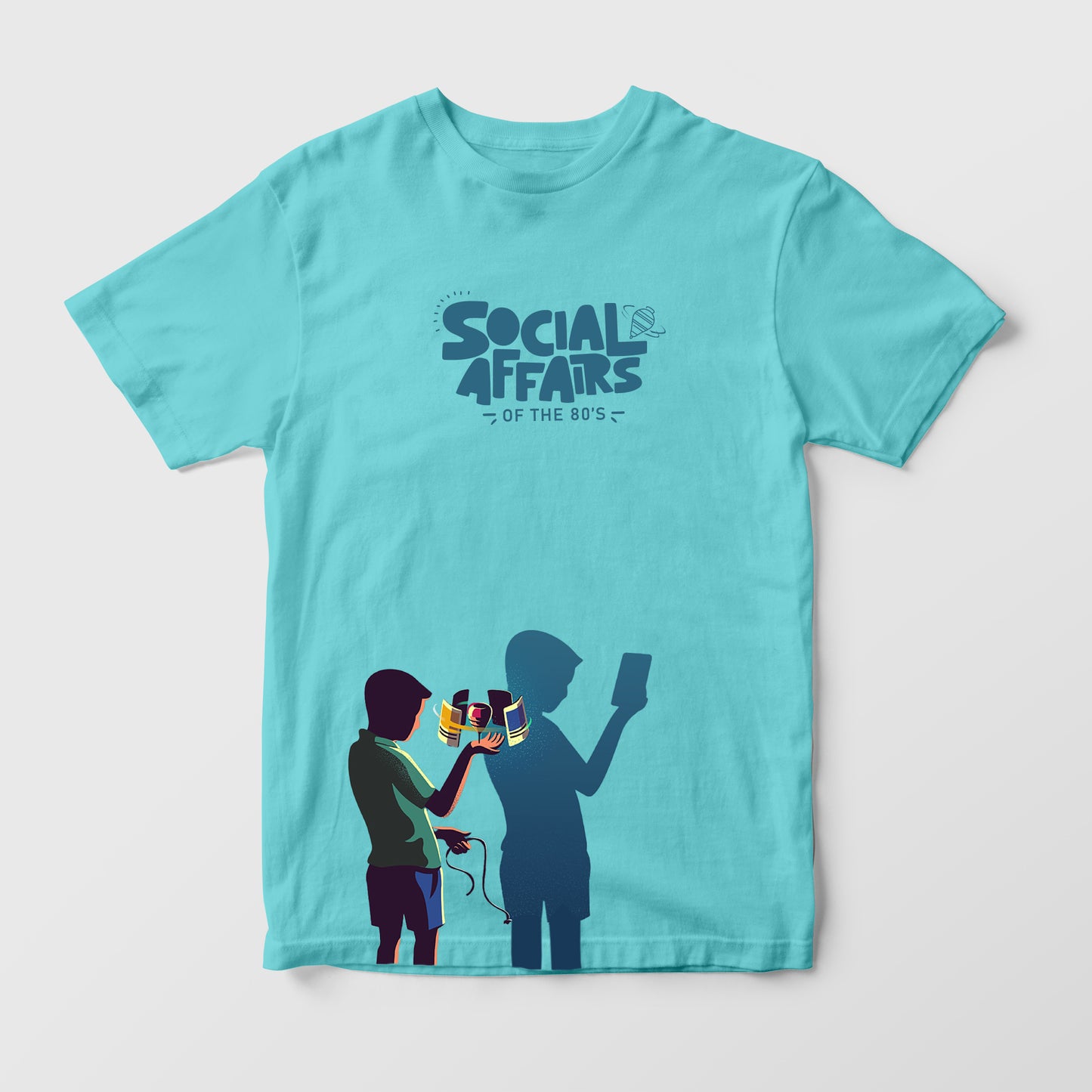 80s Social Affairs Cassette to Social Media Tee
