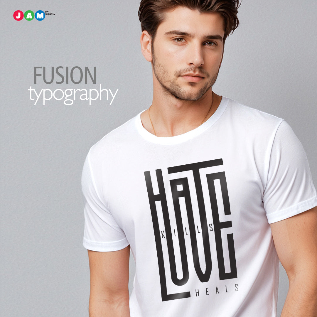 Hate Kills, Love Heals Transformation Tee