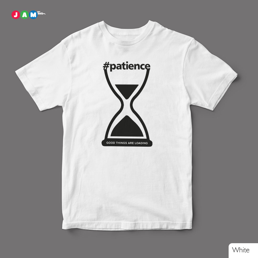 JAMtees Yellow Hourglass T-shirt: A Timeless Symbol of Patience
