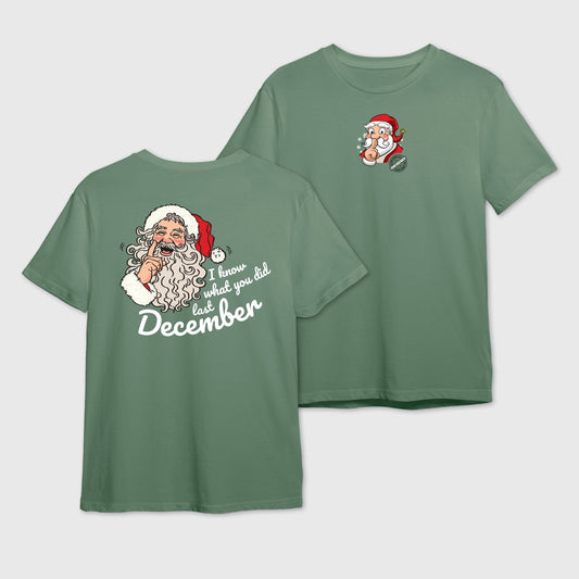Naughty Santa T-Shirt | Funny Adult Christmas Party Shirt