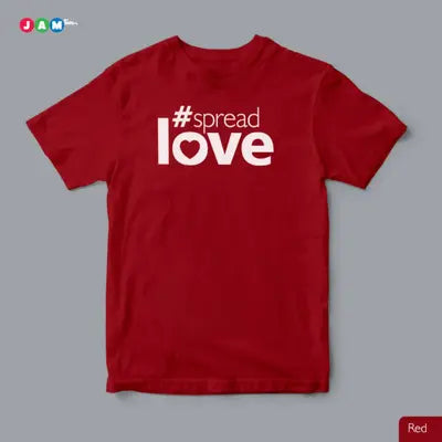 Supercool Red & White T-shirt from JAMtees