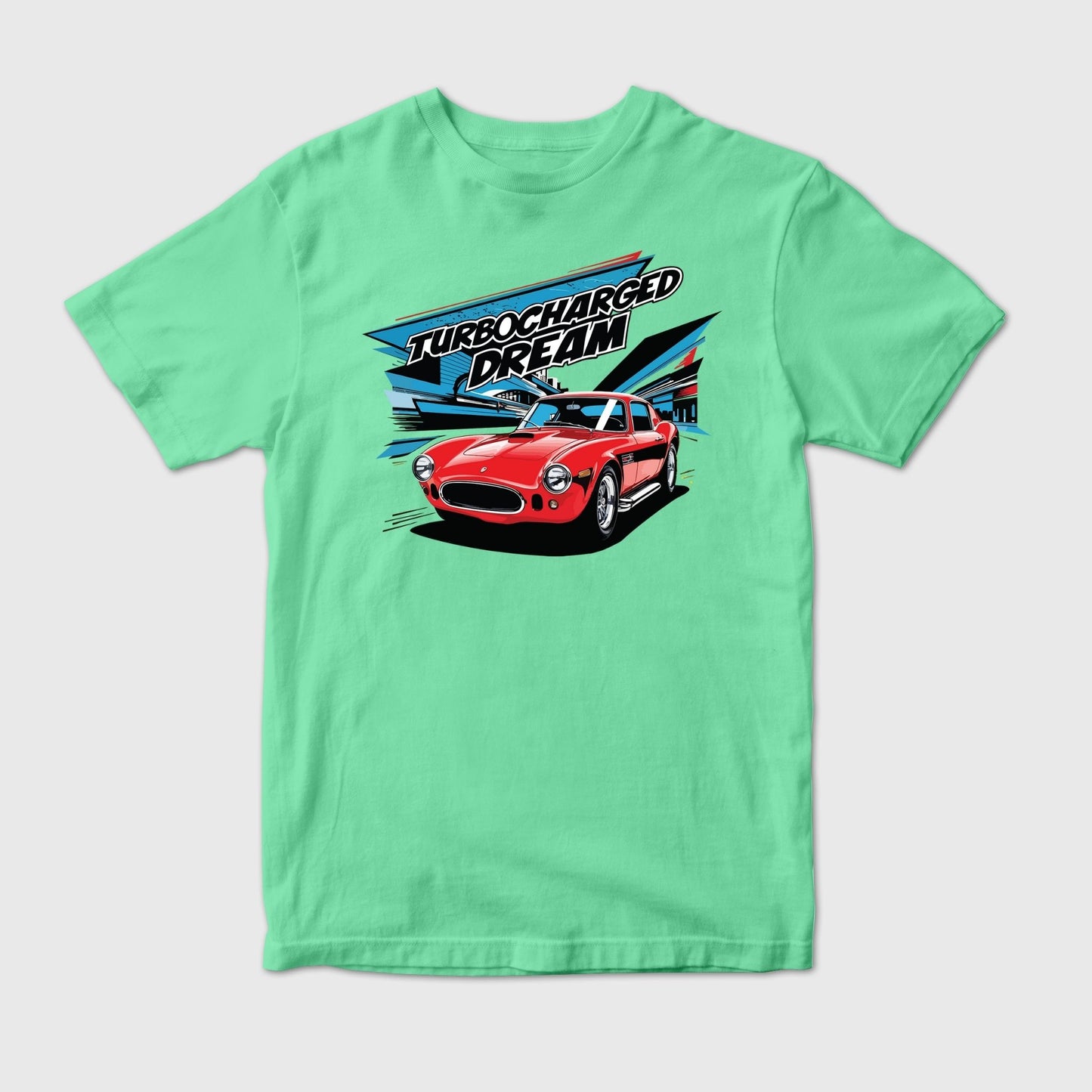 Turbocharged Dream - Red Sports Car