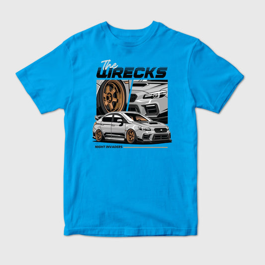 The Wrecks Night Invaders Car T-Shirt