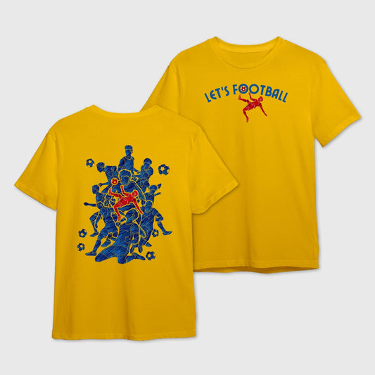 "Let's Football" Graphic T-Shirt | Soccer Fans