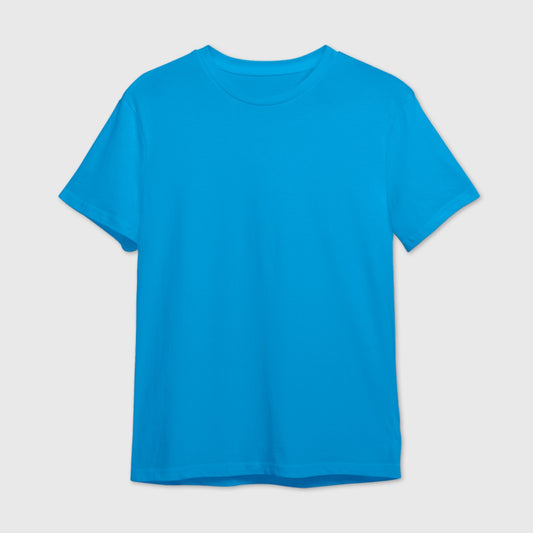 Mint Blue Plain T-shirt