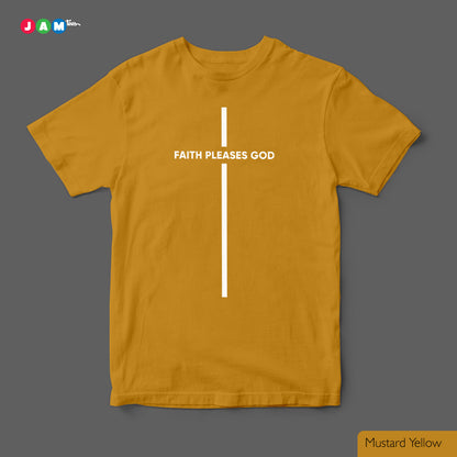 JAMtees Black Minimalistic Typography T-shirt