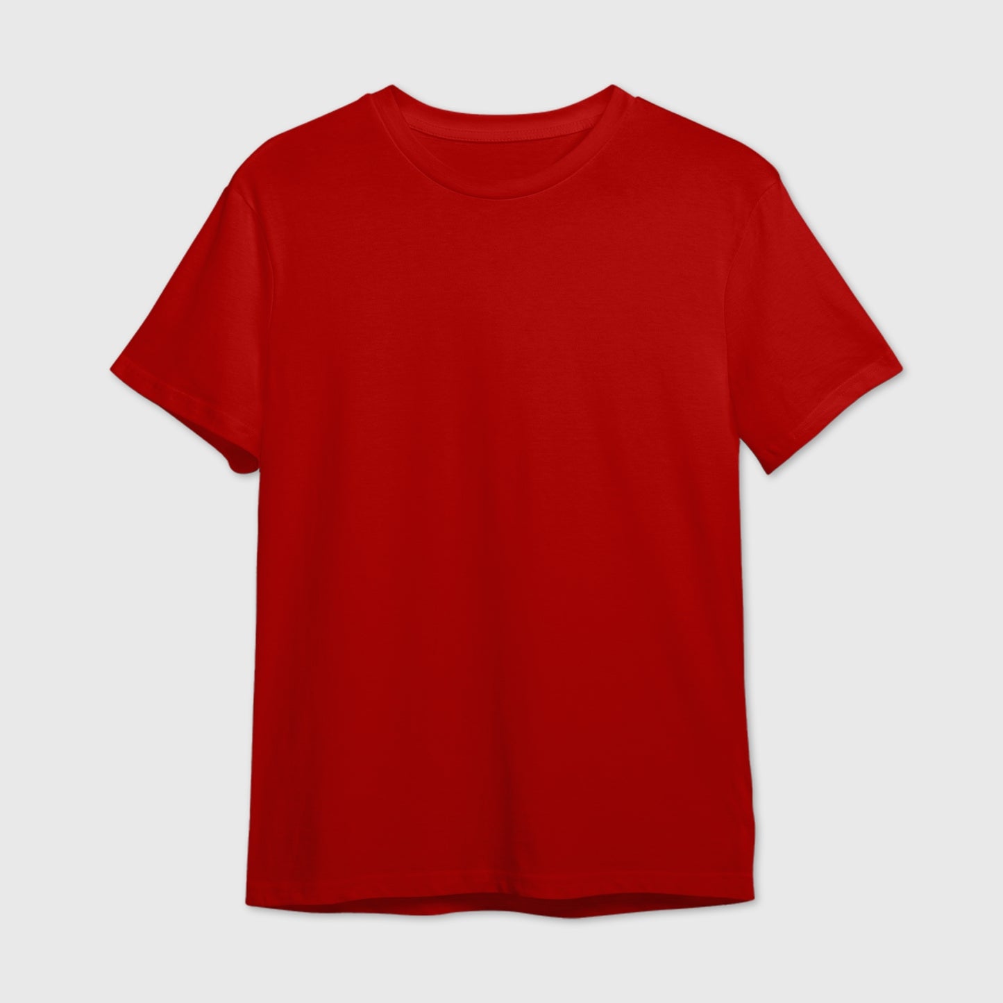 Red Plain T-shirt
