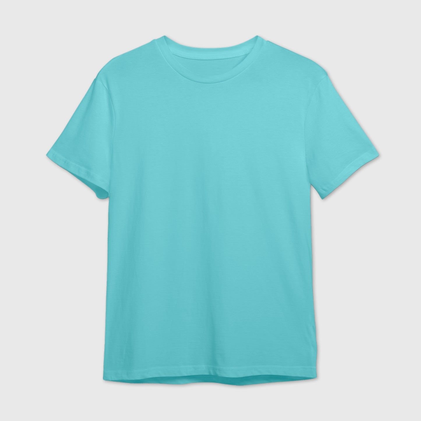 Sky Blue Plain T-shirt
