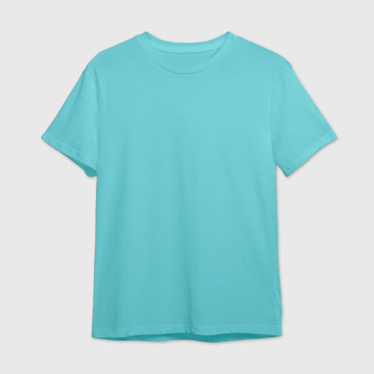 Sky Blue Plain T-shirt