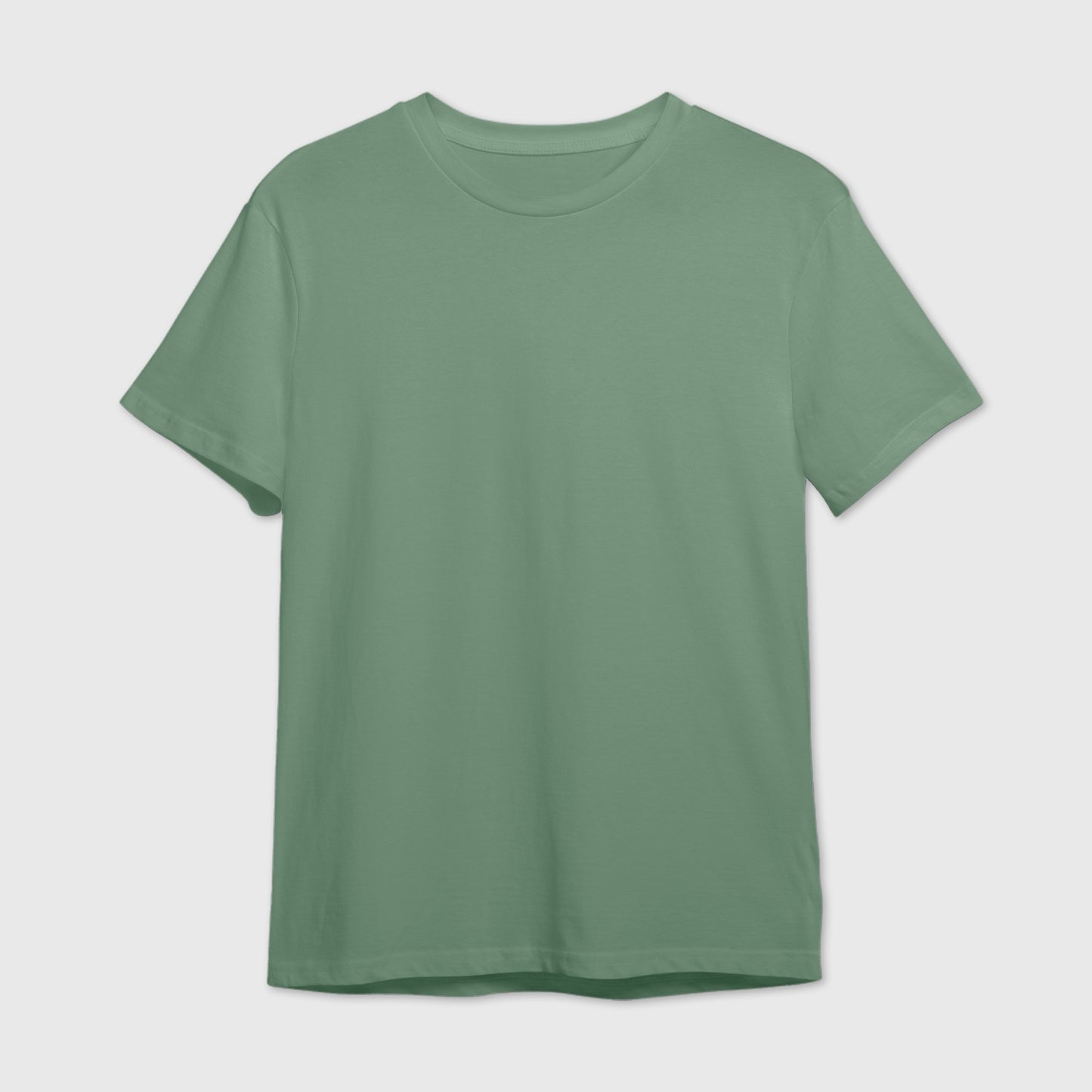 Sage Green Plain T-shirt