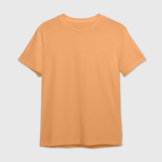 Sunlight Orange Plain T-shirt