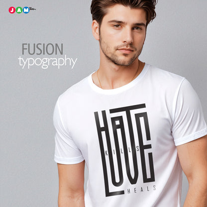 Hate Kills, Love Heals Transformation Tee