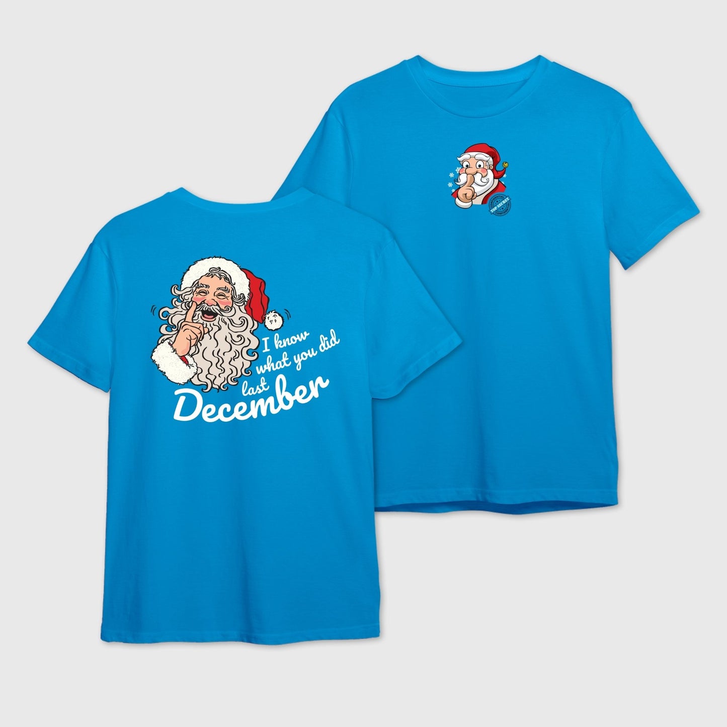 Naughty Santa T-Shirt | Funny Adult Christmas Party Shirt