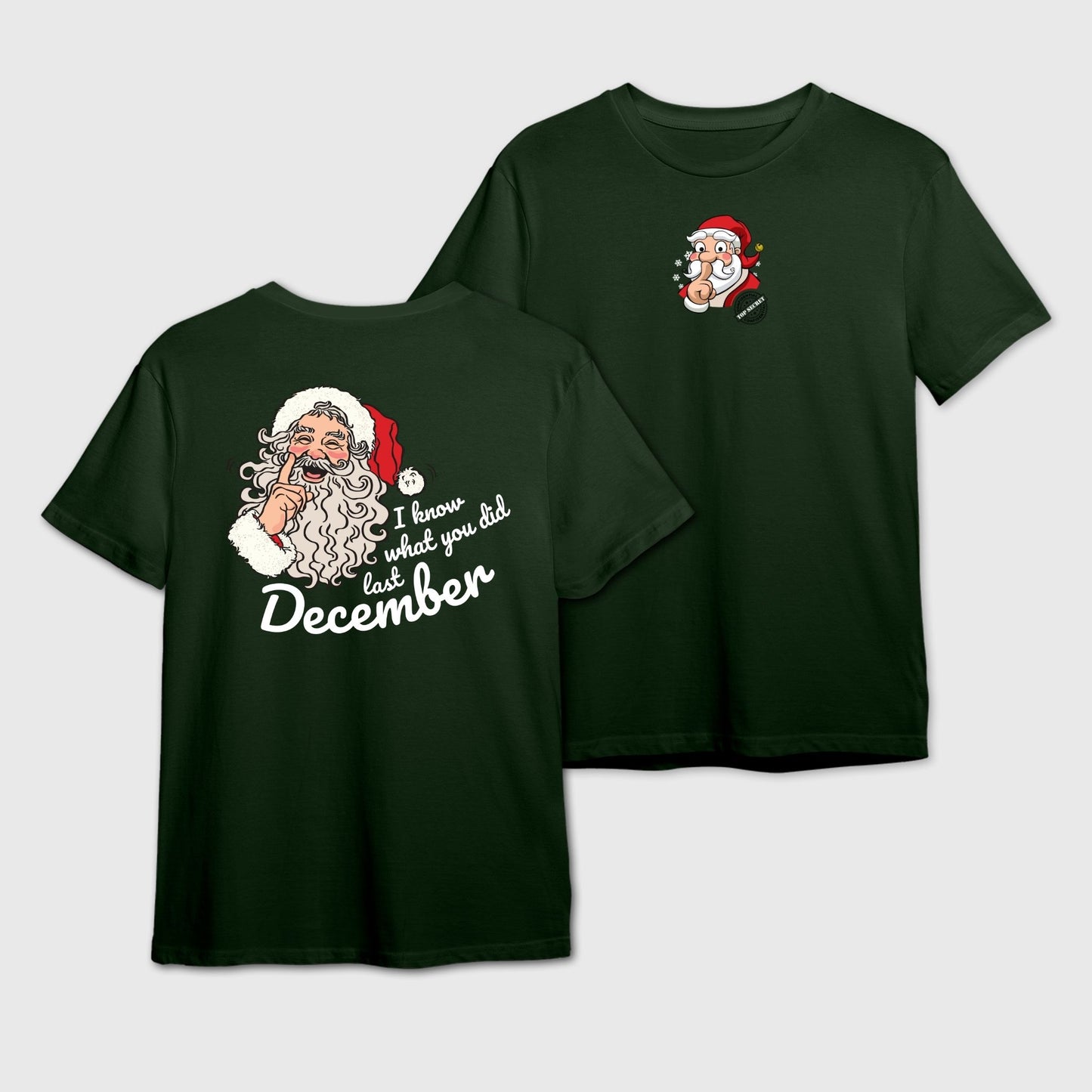 Naughty Santa T-Shirt | Funny Adult Christmas Party Shirt